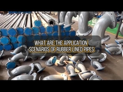 Application of rubber lined pipes