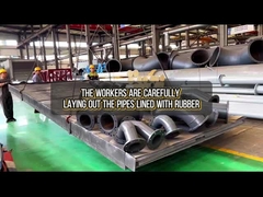Rubber lined pipe