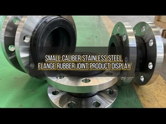 Stainless steel flange rubber joint