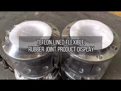 Rubber Joint with PTFE Lining, Stainless Steel Flange Connection