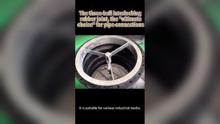 Custom-made three-ball swivel joint according to customer specifications