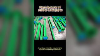 Durable Rubber Lined Pipes For Industry