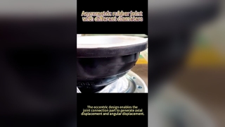 Eccentric Reducing Flexible Rubber Coupling