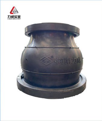 PN16 Single Sphere Rubber Expansion Joint Concentric Reducing ANSI Cl150 Carbon Steel Flanged