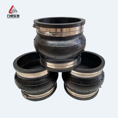 NBR Clamp Type Rubber Joint With Noise Reduction And Excellent Sealing Performance