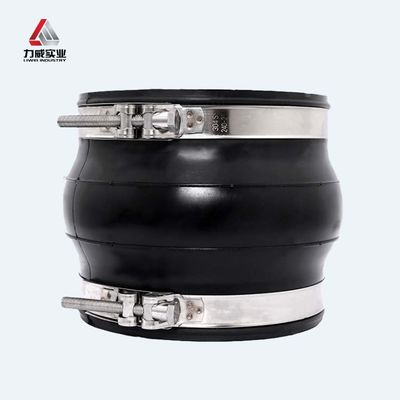 Flexible Clamp Type Rubber Joint Working Pressure With SS304 Clamp