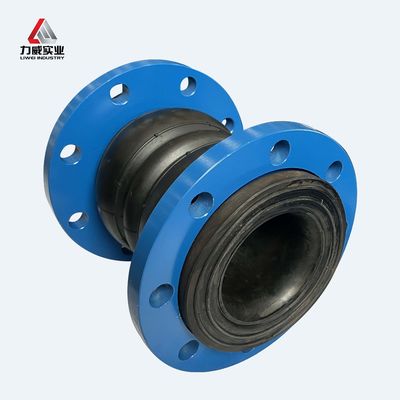 Noise Reduction Double Sphere Flexible Joint NR/NBR/SBR/EPDM Vibration Absorption