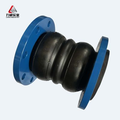 Double Sphere Flex Connector Flanged Connection Flex Pump Connectors