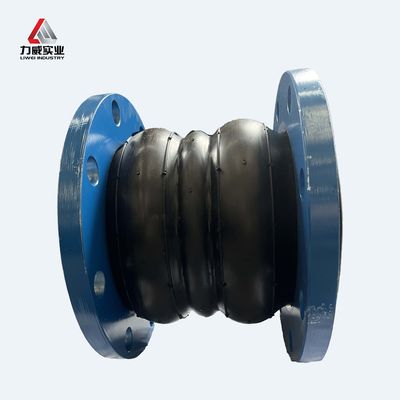 High Elasticity Double Sphere Flexible Rubber Joint For Piping