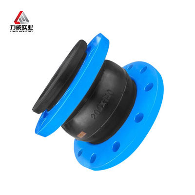DN15-DN4000 Flange Connection Single Sphere Flexible Rubber Joint With Threaded Connection