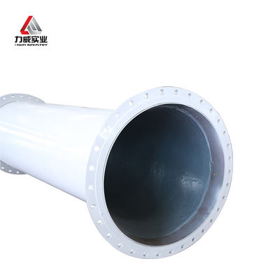 Lined Carbon Steel Pipe Rubber Coated Pipeline Porcelain Lining ASTM Standard