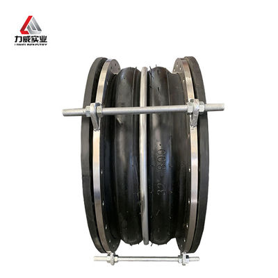 Tie Rods Flexible Waterproof Elastic Compensator Double Ball Rubber Expansion Joint