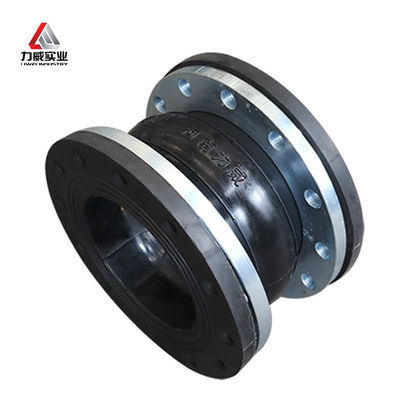 PN6-PN40 Single Sphere Flexible Rubber Joint With Customizable Flange Color And Flange / Threaded Connection