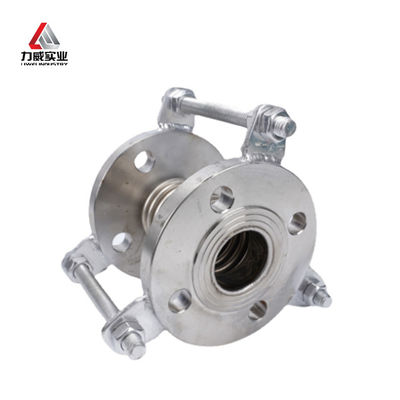 Stainless Steel 304 Metal Ripple Compensator Rectangular Round DIN Flange