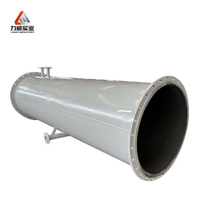 Flange Connection Or Couplings Corrosion-Resistant Rubber Lined Pipe Chemical Grade