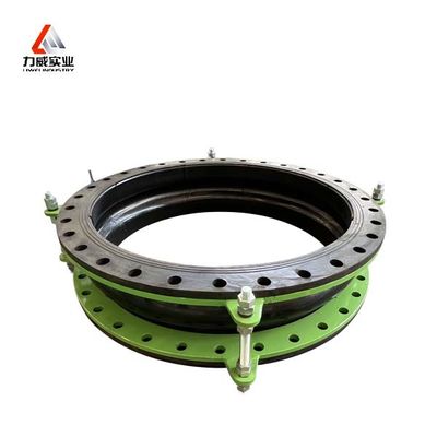Applicable Media Alkali Single Sphere Flexible Rubber Joint Axial / Transverse / Angular Movement Capability Stainless Steel Flange