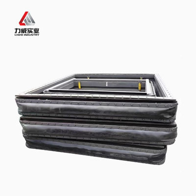 Non-Metal Skin Fabric Fiber Compensator Air Duct Expansion Joint Soft Connection Desulfurization Dust Removal Tail Gas