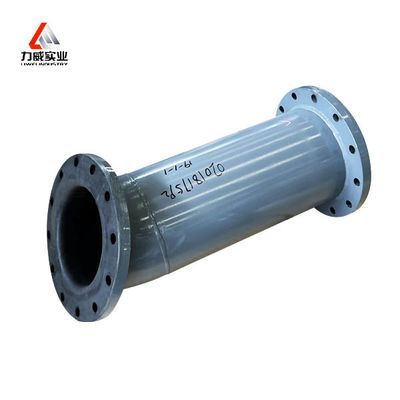 Rubber-Lined Materials With Superior Abrasion Resistance Rubber-Coated Pipes With FF Flanges And Fully Sealed Surfaces