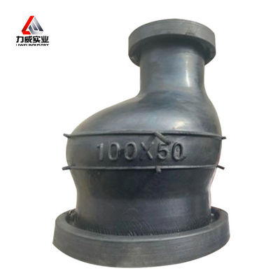 DN100*80-DN500*300 Eccentric Reducing Rubber Joint For Temperature Range -15- 80 C Special -30- 150C