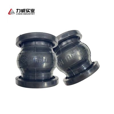 Single Sphere Flexible Rubber Joint With Customizable Flange Color