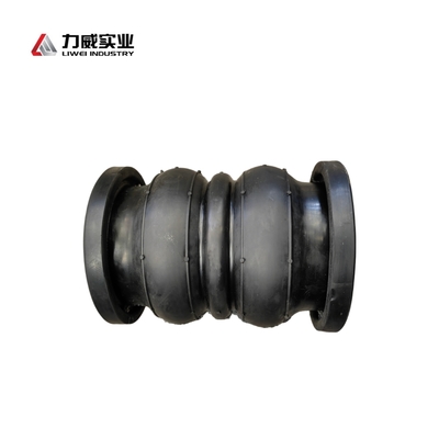Flange Connection Double Sphere Flexible Rubber Joint with Noise Reduction Performance