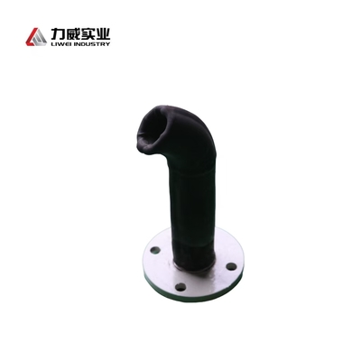 High Abrasion Resistance Rubber Lined Pipe with Customizable Length in Steel Pipe Tube Technology With Rubber Lining on the Inside and Outside.