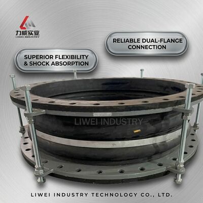 Excellent Corrosionresistance Double Sphere Flexible Rubber Joint with Axial Movementcapability