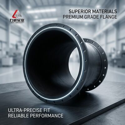 Rubber Coated Pipeline Featuring Good Abrasion Resistance Designed for Fluid Transport Solutions