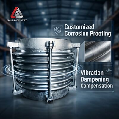 Excellent Corrosion Resistance Metal Vibration Dampener Compensator Suitable for in Harsh Industrial Conditions Ensuring Operation