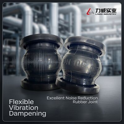 Manufacturing Industry Single Sphere Flexible Rubber Joint with Good Noise Reduction DN25-DN4000
