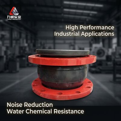 Good Noise Reduction Single Sphere Flexible Rubber Joint For Water And Chemical Resistance