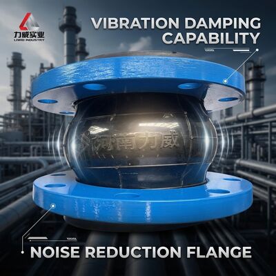 Single Sphere Flexible Rubber Joint For Pipe Corrosion Prevention